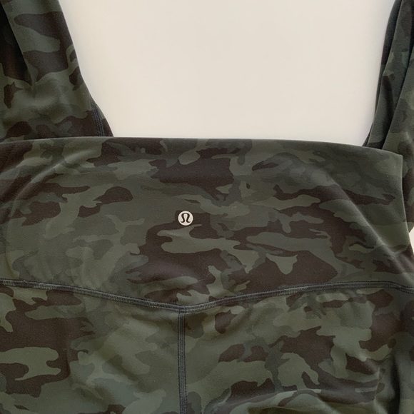 Lululemon Align Camo Full Length 28” Incognito Gator Green Size 12 - Picture 13 of 16